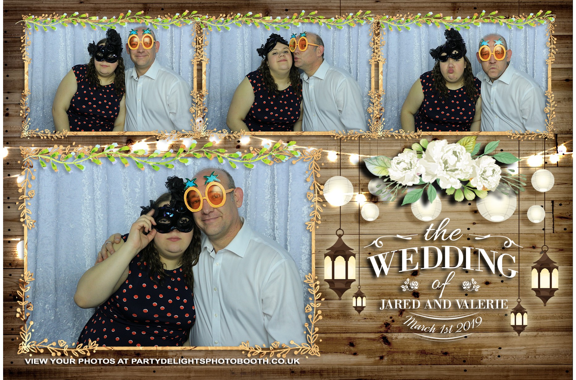 Jared and Valerie’s Wedding - Prints | View more photos from the event at gallery.partydelightsphotobooth.co.uk/u/PartyDelightsPhotoBooth/Jared-and-Valerie’s-Wedding-Prints